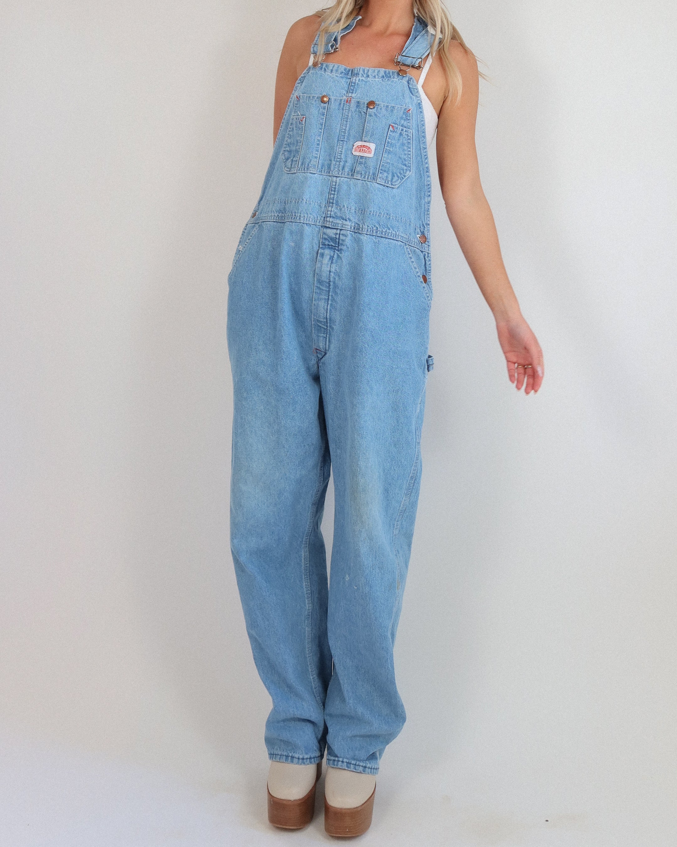 Vintage Round House Overalls Lucky Eleven Vintage