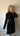 Y2K Suede Trench w White Stitching