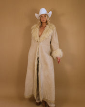 Load image into Gallery viewer, Vintage Leather / Faux Fur Coat