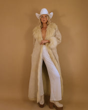 Load image into Gallery viewer, Vintage Leather / Faux Fur Coat