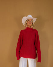 Load image into Gallery viewer, Vintage 80&#39;s Pink Mock Neck