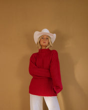 Load image into Gallery viewer, Vintage 80&#39;s Pink Mock Neck