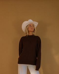 Vintage Chocolate Pullover