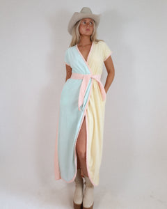 70's Terry Cloth Cover Up / Robe