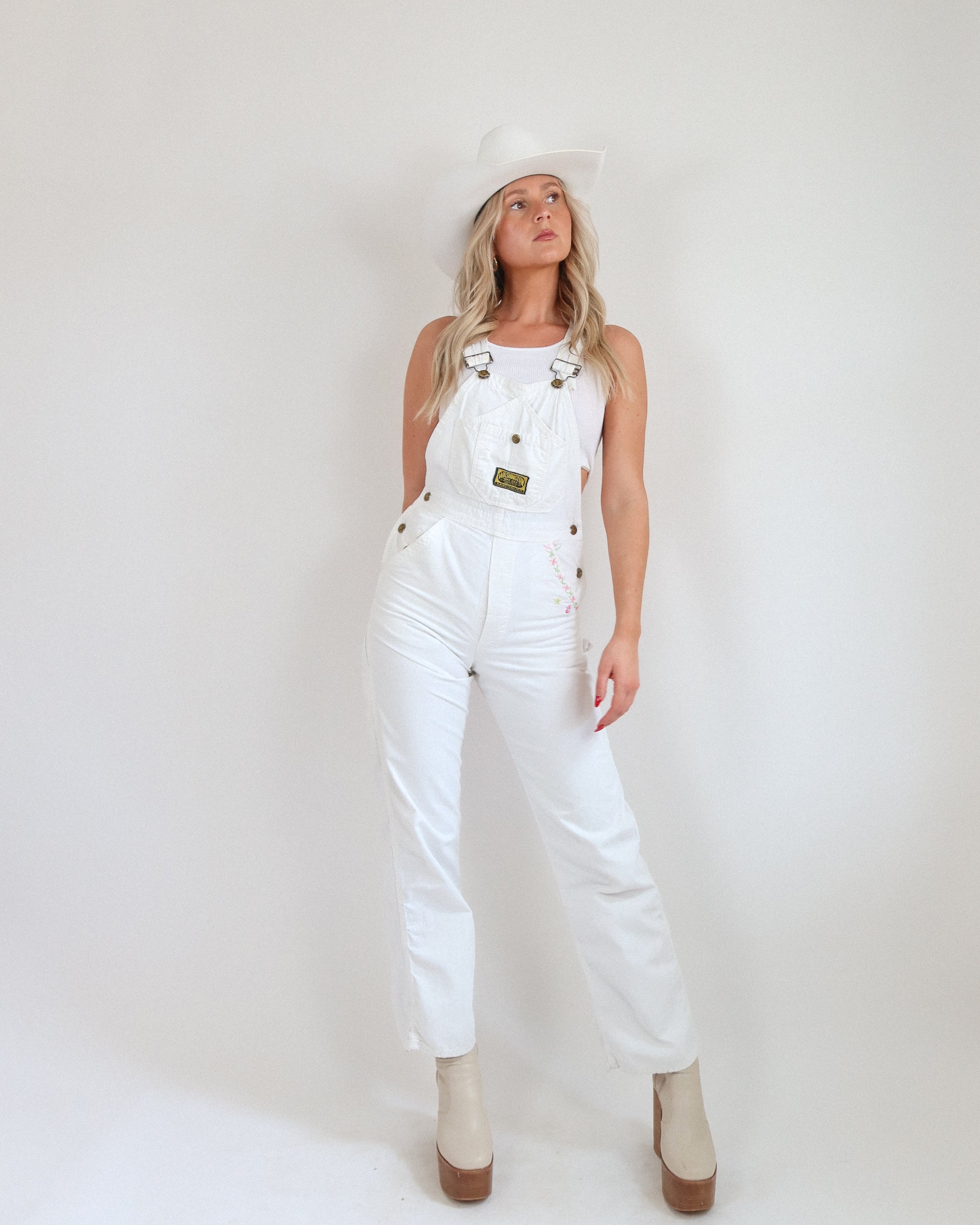 Vintage 50's/60's Big Smith Hand Embroidered Overalls