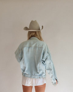 Vintage Light Wash Lee Denim Jacket