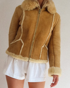 Vintage Shearling Coat
