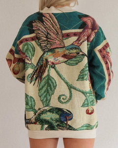 Vintage Hummingbird Knit