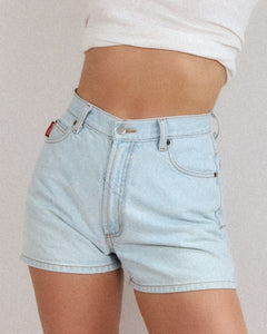 Vintage Light Wash Bongo Denim Shorts 24/25