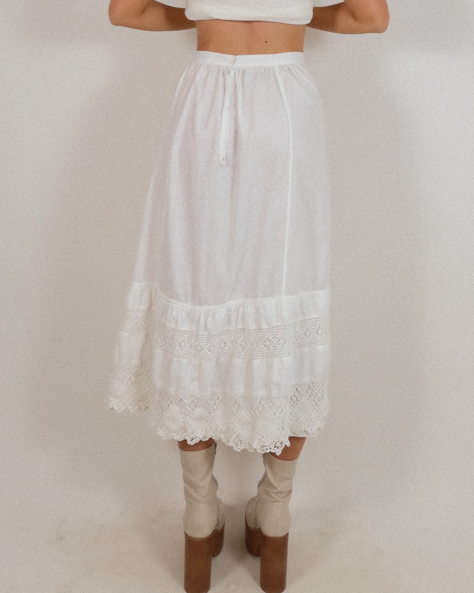 Edwardian Cotton Skirt