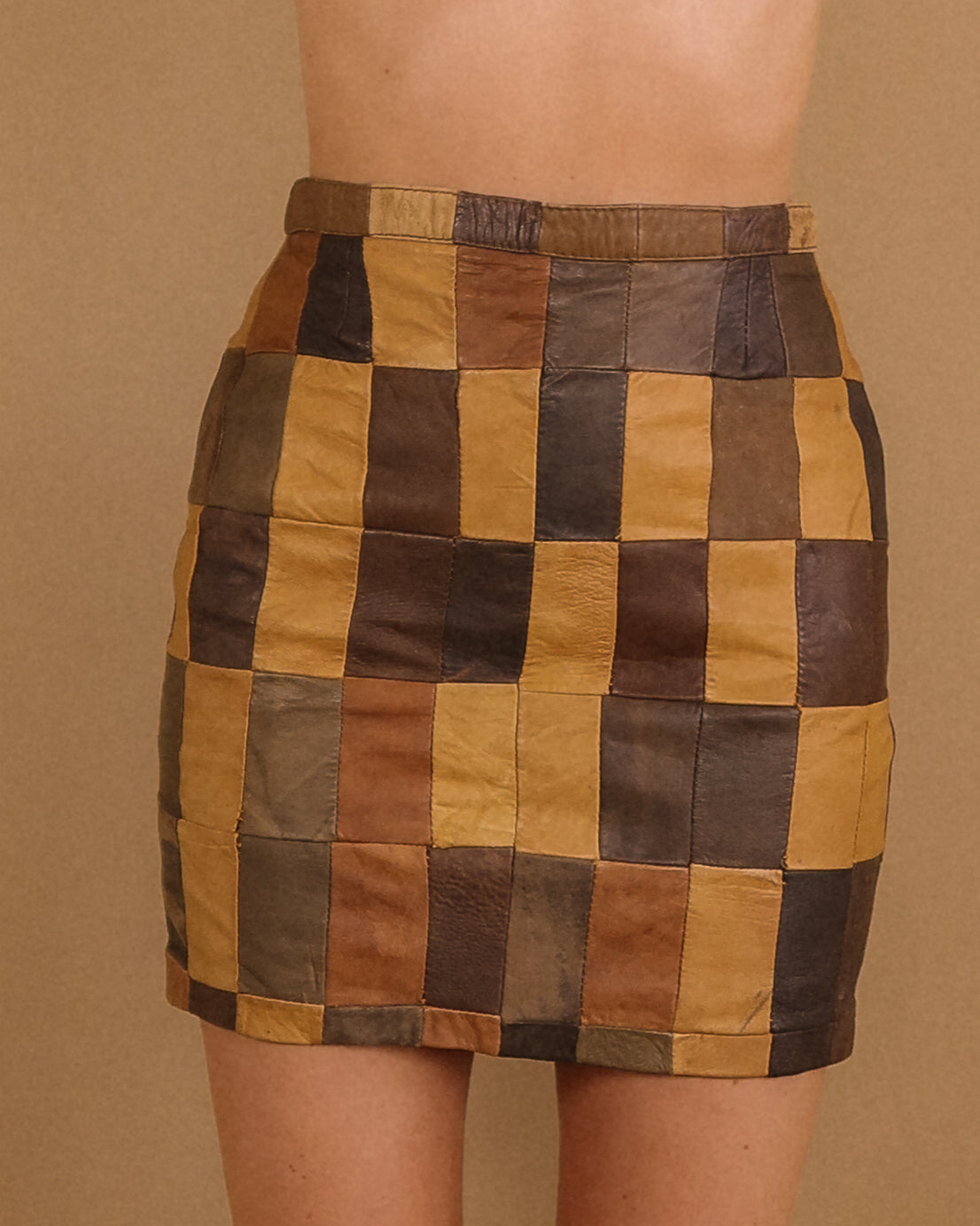 Vintage 70's Patchwork Skirt