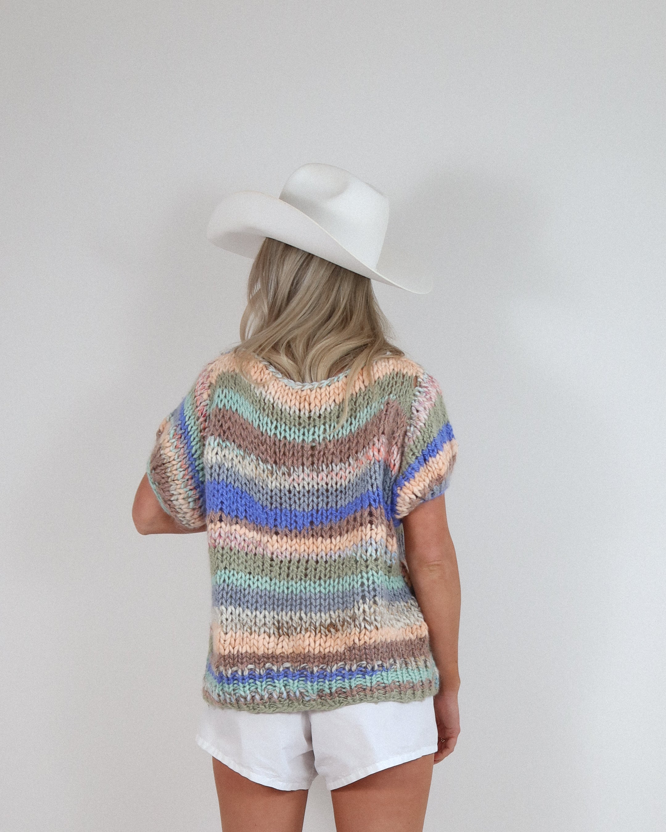 Vintage Hand Knit Top