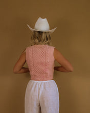 Load image into Gallery viewer, Vintage Hand Crochet Vest