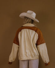 Load image into Gallery viewer, Vintage Leather / Cotton Jacket