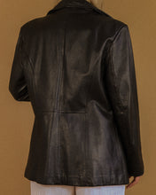 Load image into Gallery viewer, Classic Black Leather Jacket