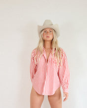 Load image into Gallery viewer, 80&#39;s Striped Button Up