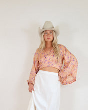 Load image into Gallery viewer, Silky 70&#39;s Tie Top