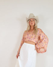 Load image into Gallery viewer, Silky 70&#39;s Tie Top