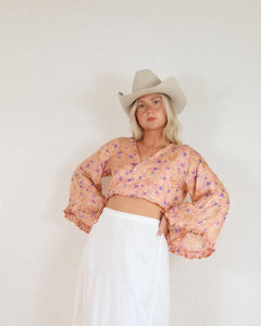 Silky 70's Tie Top