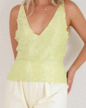 Load image into Gallery viewer, Vintage Sequin Tank