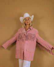 Load image into Gallery viewer, Vintage Oversized Fringe Jacket