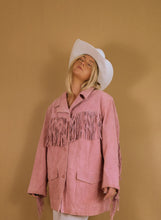 Load image into Gallery viewer, Vintage Oversized Fringe Jacket