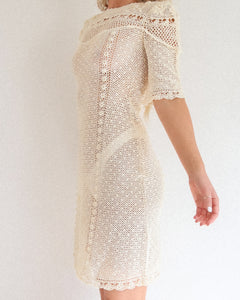 Stunning Vintage Lace Midi