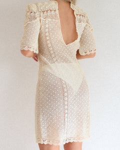 Stunning Vintage Lace Midi