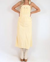 Load image into Gallery viewer, Vintage Corduroy Overall Dress