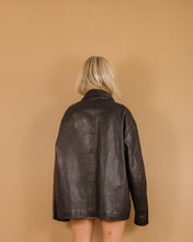 Load image into Gallery viewer, Vintage 90&#39;s Oversized Leather Jacket