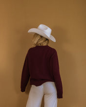 Load image into Gallery viewer, Vintage Maroon Pullover