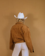 Load image into Gallery viewer, Vintage Gorgeous Carmel Leather Jacket