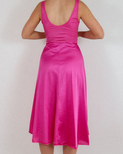 Vintage Silky Maxi Slip
