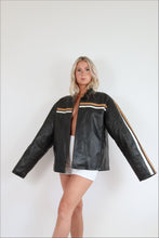 Load image into Gallery viewer, Vintage Y2K Faux Leather Moto Jacket