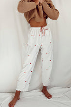 Load image into Gallery viewer, Vintage Cherry Cotton PJ Pants (S)