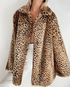 Vintage Leopard Coat (S-L)