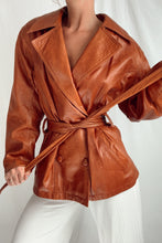 Load image into Gallery viewer, Vintage Leather Jacket (S-M)