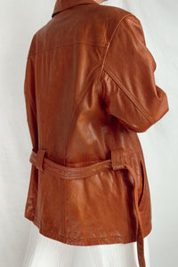 Vintage Leather Jacket (S-M)