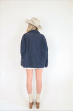 Load image into Gallery viewer, Vintage Navy Coat