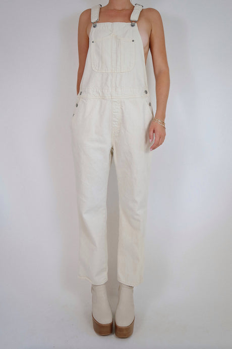 Cream Overalls