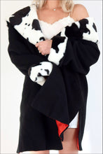 Load image into Gallery viewer, 80&#39;s Cow Print Coat