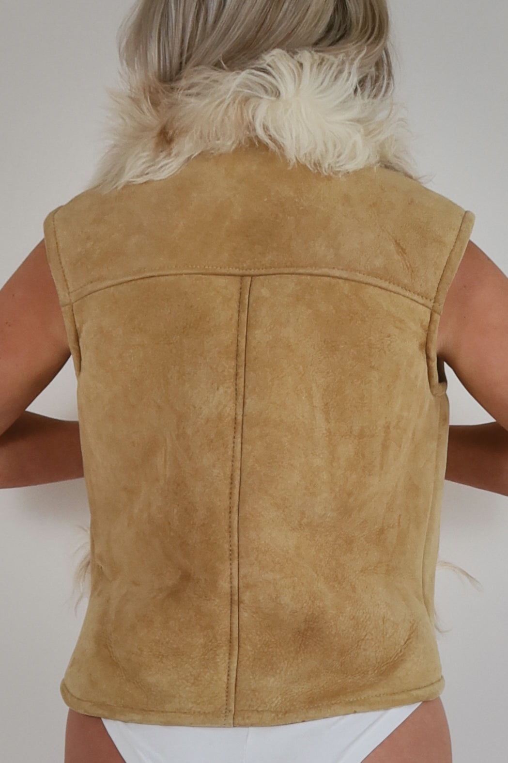 Vintage 60's Shearling Vest