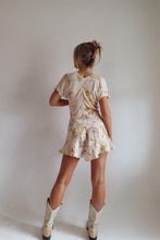 Load image into Gallery viewer, Reworked 70’s Mini Dress