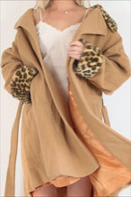 Load image into Gallery viewer, Vintage 60&#39;s Leopard Print Coat
