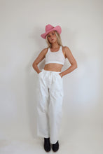 Load image into Gallery viewer, White Cotton Pants