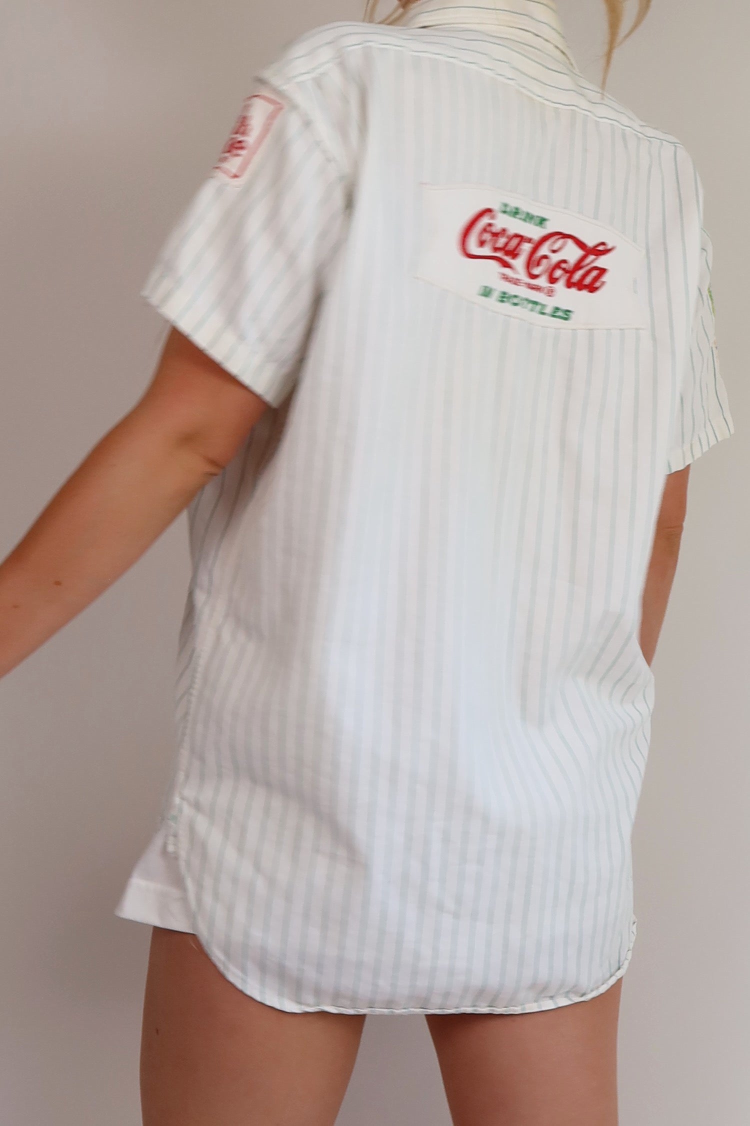 Coolest 60’s Coca Cola Button Up