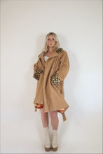 Load image into Gallery viewer, Vintage 60&#39;s Leopard Print Coat
