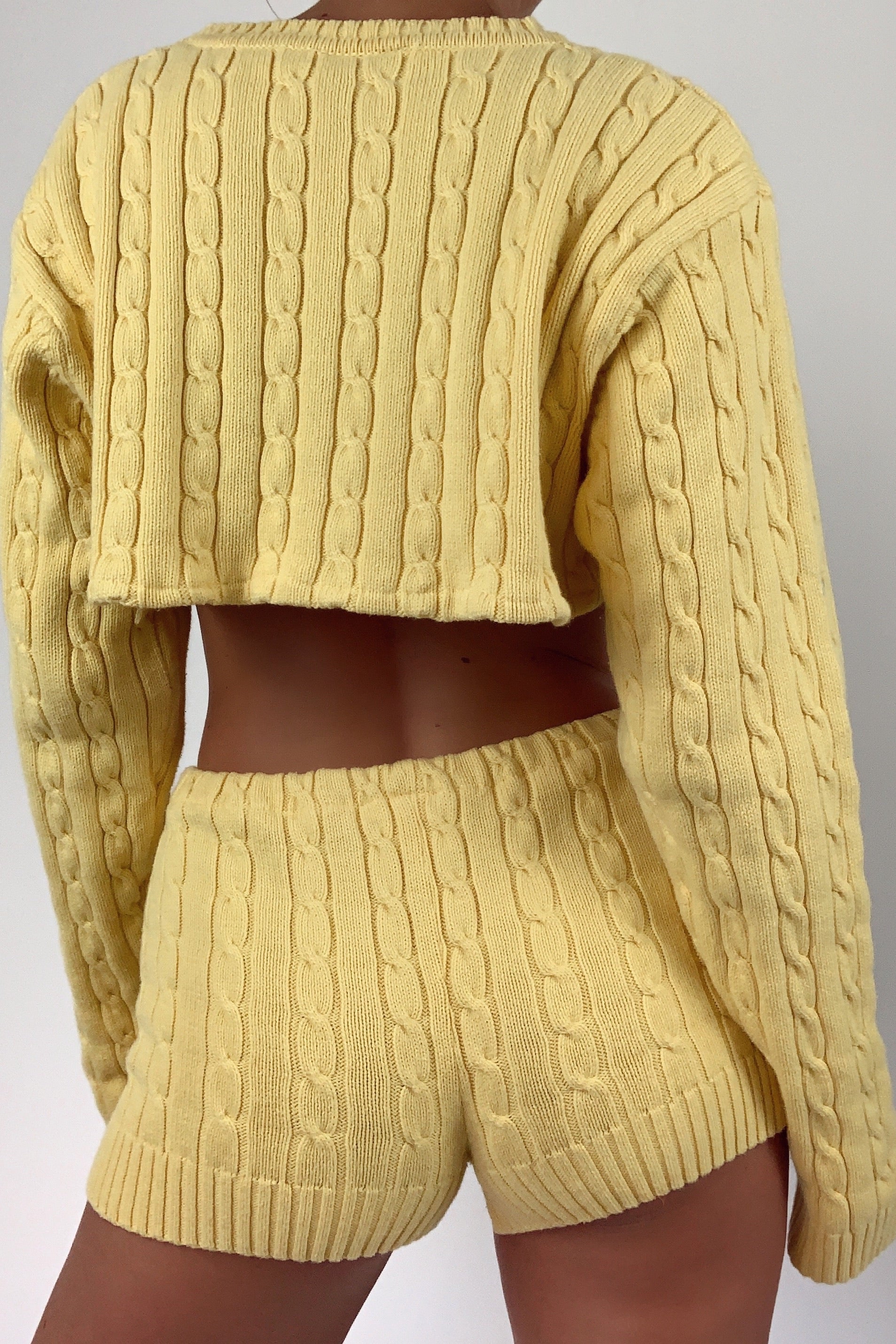 Reworked Sunshine Sweater Set (S-M)