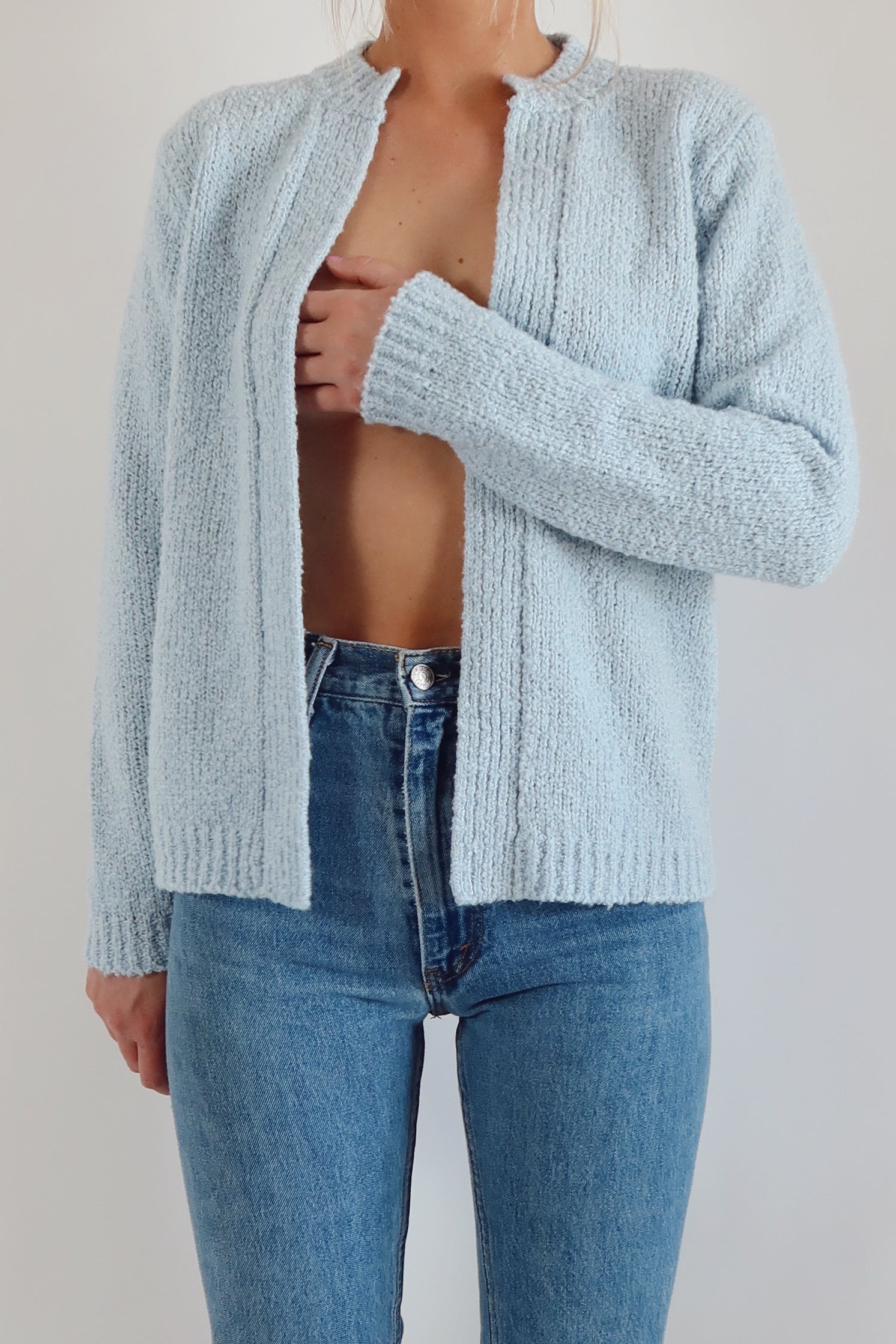 Baby Blue Knit