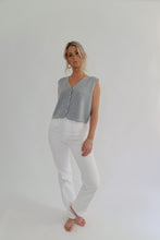 Load image into Gallery viewer, Ribbed Button Up Sweater Top (S-L)